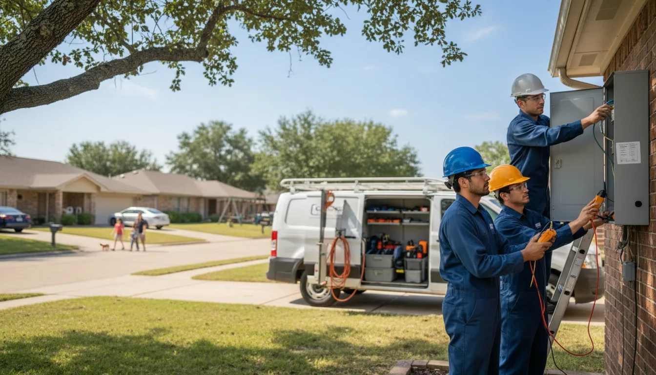 Certified electrician providing emergency electrical services in Alba, MI